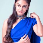 Aishwarya Arjun, saree, photo shoot, sarja ponnu