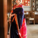 Anjena Kirti, 2018 Photo shoot, black saree