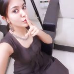 Anju Kurian, black dress, top view
