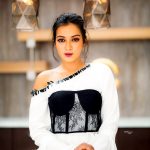 Catherine Tresa, wallpaper, tamil actress, white dress