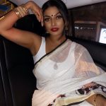 Chandrika Ravi, Un Kadhal Irundhal Actress, white saree, admirable