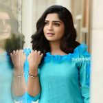 Gouri G Kishan, Anugraheethan Antony Actress, blue dress, marvelous