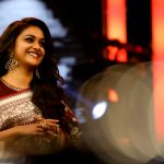 Keerthy Suresh, hd, smile, saree, heroine, telugu