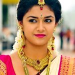 Keerthy Suresh, hd, traditional, saree, cute