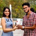 Lavanya Tripathi, with fans, telugu, tamil actress