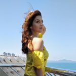 Mehrene Kaur Pirzada, tour, vacation, sea, super