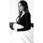 Nikki Tamboli, Muni 4 Actress, black and white, romantic