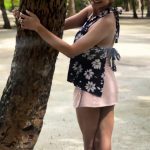 Ragini Dwivedi, Kannada Actress, tree, outing