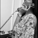 Regina Cassandra, phone, black and white, hd, actress