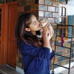 Ruhani Sharma, current look, dog