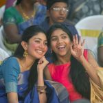 Sai Pallavi, saree, pooja kannan, smile, hd