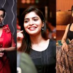 Sanchita Shetty, 2018, hd, wallpaper, saree, photoshoor, tamil actress