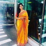 Sanchita Shetty, full size, hd, saree, actress