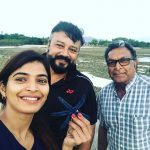 Sanchita Shetty, nassar, jayam ram, party, selfie