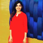 Sanchita Shetty, red dress, hd, colourful, party