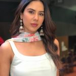 Sonam Bajwa, cool, white dress