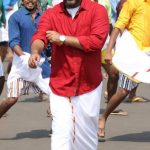 Viswasam, Ajith Kumar, hd, red dress, actor, vetti sattai