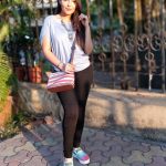 Aanchal Munjal, full size, modern dress, actress