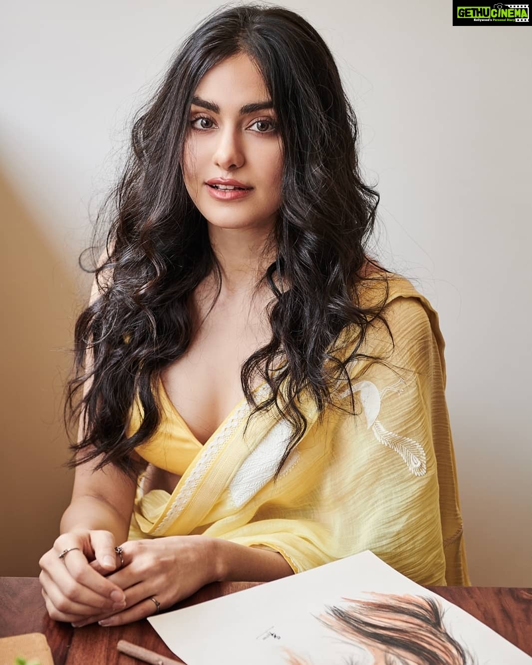 Adah Sharma, Photo Shoot, saree, kissable - Gethu Cinema Adah Sharma, Photo Shoot, saree, kissable - Gethu Cinema