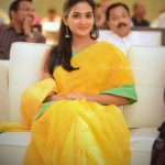 Aditi Ravi, Tick Tock Heroine, function, pose, yellow