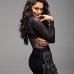 Andrea Jeremiah, black dress, photoshoot, tamil actress