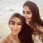 Bhanu Sri Mehra, beach, bestiee