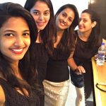 Bindu Madhavi, Kazhugu 2 Actress, black dress, friends