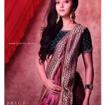 Megha Chowdhury, photo shoot, saree