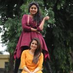 Meghana Raj, Muniratna Kurukshetra Actress, yellow dress, outing