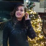 Meghana Raj, night, black dress