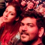 Nayanthara, Vignesh Shivan, new year, celebration, selfie, cute