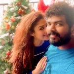 Nayanthara, Vignesh Shivan, selfie, hd, couples, Christmas