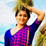 Nayanthara, saree, viswasam movie, trailer, hd,