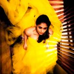 Nayanthara, yellow dress, photoshoot, tamil actress, nayan