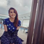 Nikki Galrani, Charlie Chaplin 2 Actress, blue dress, sweet