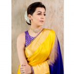 Nikki Galrani, Kee Heroine, yellow saree