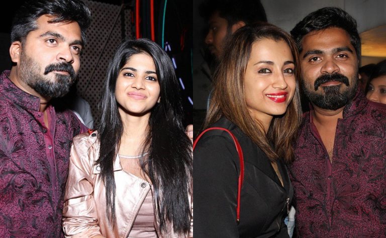 Simbu Latest New HD Stills With Celebrities & Fans | 2019 New Year Party
