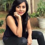 Suza Kumar, maanik, actress, black dress