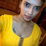 Vasundhara Kashyap, yellow chudi, top view, spicy