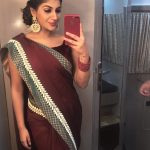 Yashika Aannand, saree, yaashika, hd