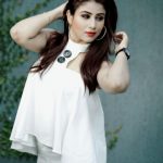 Alya Manasa, Raja Rani Serial Heroine, white dress, 2019