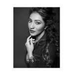 Bommu lakshmi, 90 ml heroine, Photo Shoot, black and white, side pose