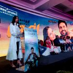 Dev Press Meet, stage, rakul preet, cover