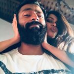 Kiki Vijay, shanthanu, husband and wife, beard