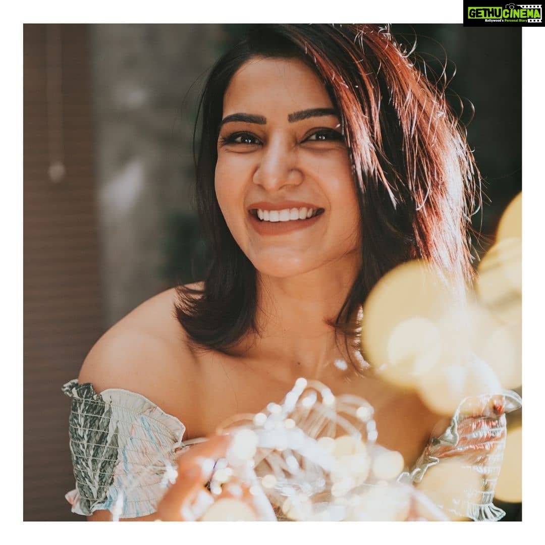 Samantha Akkineni, smile, cute expression, samantha, hd - Gethu Cinema