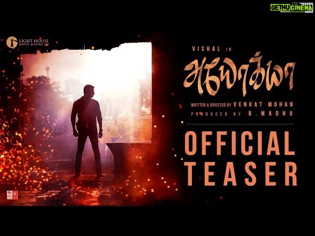 Ayogya Official Teaser | Vishal, Raashi Khanna, R.Parthiepan | Venkat Mohan | Sam CS | B.Madhu