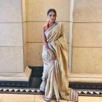 Chandrika Ravi, saree, traditional