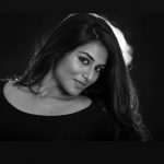 Indhuja Ravichandran, photo shoot, black and white, cute