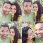 Saranya Mohan, beautiful couple