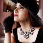 Vani Bhojan, black cap, black dress, photo shoot